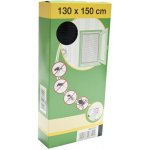 Mako síť okenní proti hmyzu 130x150 cm černá – Zboží Mobilmania