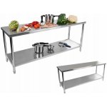 Royal Catering Nerezový Stůl RCAT-200/60-S – Sleviste.cz