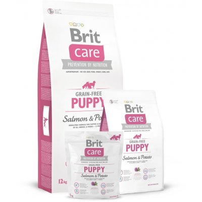 Brit Care Grain-free Puppy Salmon & Potato 2 x 12 kg – Hledejceny.cz