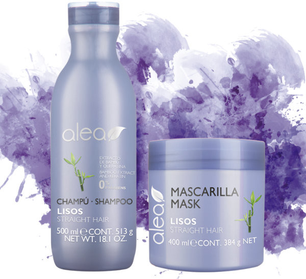 Alea Lisos pro hladké vlasy šampon 500 ml + Maska Alea Lisos pro hladké vlasy 400 ml dárková sada