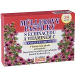 Dr. Müller Müllerovy pastilky s echinaceou 24 pastilek – Hledejceny.cz