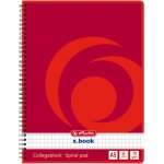 Herlitz x.book blok College kroužkový A5 čtverečkovaný – Zboží Živě