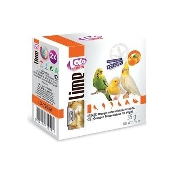 Lolo Pets LIME minerální kámen pomeranč 35 g