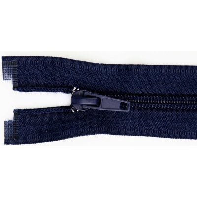 Spirálový zip dělitelný 20 cm tmavě modrý – Zboží Mobilmania