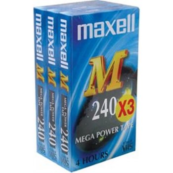 Maxell VHS 240min 3ks