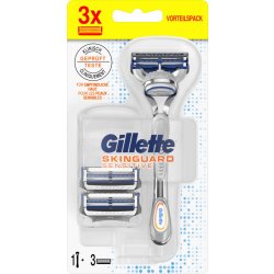 Gillette SkinGuard Sensitive + 3 ks hlavic