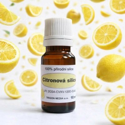 TrigonMedia Esenciální éterický vonný olej Citronová silice 1000 ml – Hledejceny.cz