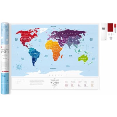 Vyhledávání „Stírací mapa světa Travel Map Silver World“ – Heureka.cz