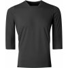 Cyklistický dres 7Mesh Optic Shirt 3/4 Black pánský