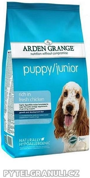 Arden Grange Dog Puppy Junior 2 kg od 317 Kč - Heureka.cz