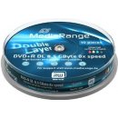 MediaRange DVD+R DL 8.5GB 8x, printable, spindle, 10ks (MR468)