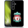 Pouzdro a kryt na mobilní telefon Samsung Head Case Samsung Galaxy S24 PlusZNAK LIVERPOOL FC OFFICIAL BLACK