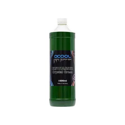 Alphacool Eiswasser Crystal Green UV-active premixed coolant 1 l 18545 – Sleviste.cz