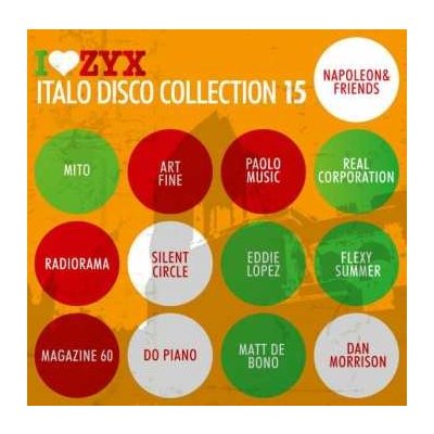 3 Various: I Love ZYX Italo Disco Collection 15 CD – Hledejceny.cz