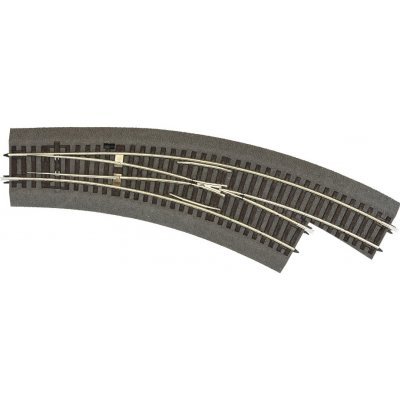 Roco Line Výhybka BWR3 4 oblouková pravá s podložím 42573 – Sleviste.cz