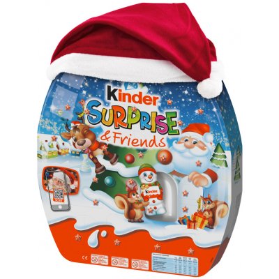 Kinder adventní kalendář s čepicí 370g – Sleviste.cz