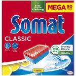 Somat Classic Power Lemon tablety do automatické myčky na nádobí 80 ks 1328g – Zboží Dáma