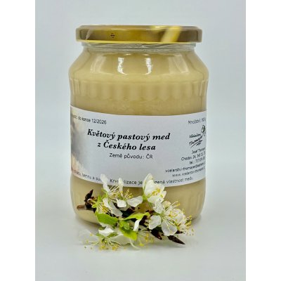 Včelařství Thomayer Květový pastový med z Českého lesa 900 g – Sleviste.cz