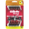 Ruční holicí strojek Gillette Blue3 Plus Red 12 ks