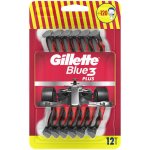 Gillette Blue3 Plus Red 12 ks – Zboží Mobilmania