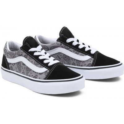 Vans Uy Old Skool Paisley Gray/true White – Zboží Mobilmania