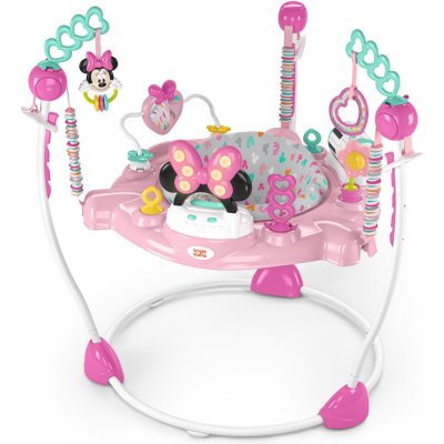 Disney Baby skákadlo/aktivní centrum 2v1 Minnie Mouse Forever Besties – Zboží Mobilmania