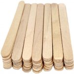 Madrid Papel Import S.L. Špachtle dřevěné přírodní - dřívka 11cm (50ks) – Zboží Dáma