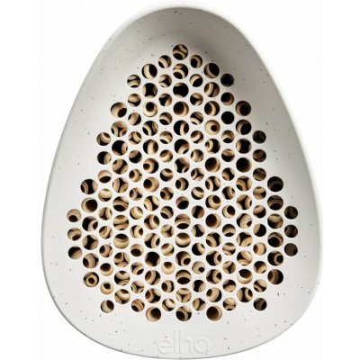 Essential bee hotel fibrous grey 18 cm – Zboží Dáma