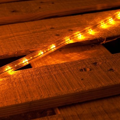 decoLED LED hadice 1m žlutá 30 diod – Hledejceny.cz