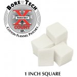 BoreTech Bavlněné čtvercové vytěráky X-Count .20 / .22 rim fire 1000 ks – Zboží Dáma