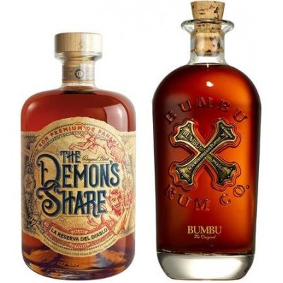 Bumbu Original 40% 0,7 l + Demon's Share 40% 0,7 l (set)