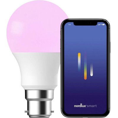 Nordlux Chytrá RGB žárovka B22 8W 2200-6500K pískované sklo – Hledejceny.cz