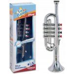 BONTEMPI Trumpeta dětská stříbrná 4 klapky – Hledejceny.cz