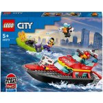 LEGO® City 60373 Hasičská záchranná loď a člun – Zboží Živě