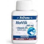 MedPharma Hořčík 300 mg + Vitamín D3 107 tablet – Zboží Dáma