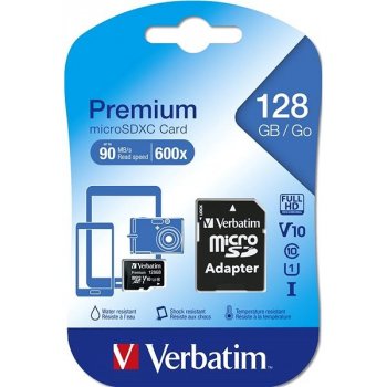 Verbatim microSDXC UHS-I 128 GB 44085