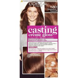 L'Oréal Casting Creme Gloss barva na vlasy 680 Karamelová barva na vlasy -  Nejlepší Ceny.cz