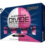 Srixon Q-Star Tour Divide růžovo/bílé 12 ks – Hledejceny.cz