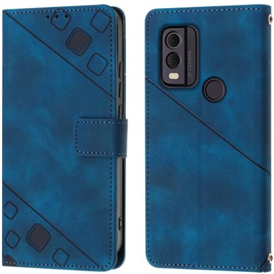 Embossing Pattern Square modré – Nokia C22 – Zbozi.Blesk.cz