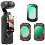 KF Concept sada magnetických filtrů pro DJI Osmo Pocket 3 / 4 (CPL+Black Diffusion 1/4+ND2-32) SKU.2148 – Zboží Živě
