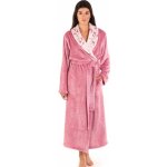 Vestis dámský župan Flora fialovo bílá – Zboží Dáma