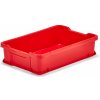 Úložný box AJ Produkty Plastová přepravka 24 l 600x400x145 mm červená