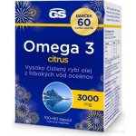 GS Omega 3 citrus 100+60 kapslí – Hledejceny.cz