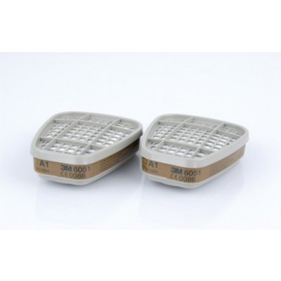 3M 6051 Filtry proti plynům a výparům A1 1ks – Zbozi.Blesk.cz