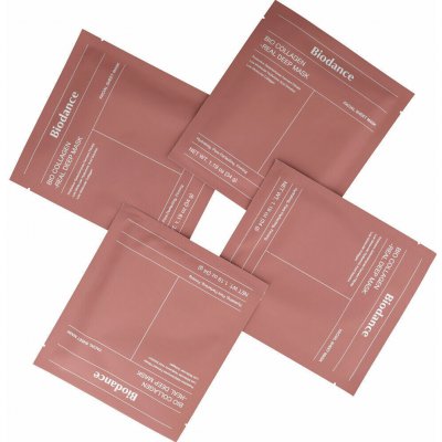 Biodance Bio-Collagen Real Deep Mask - Kolagenová pleťová maska 34g 4 ks – Zboží Dáma