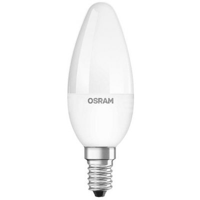 Osram VALUE E14 4,9W 5,5W, 5,7W /827 CLB40W svíčka teplá – Zboží Mobilmania