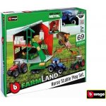 Bburago Farmland Koňské stáje s traktorem – Hledejceny.cz