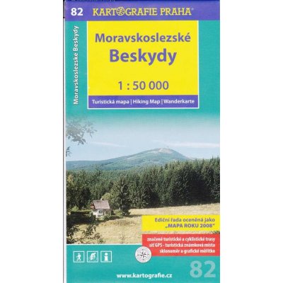 MORAVSKOSLEZSKÉ BESKYDY 1:50000