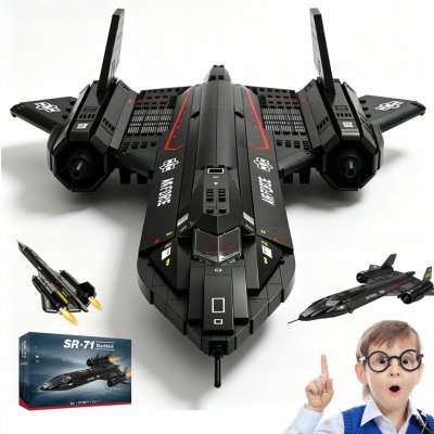 COBI 5890 Armed Forces Americký strategický průzkumný letoun Lockheed SR-71 Blackbird 1:48 – Sleviste.cz