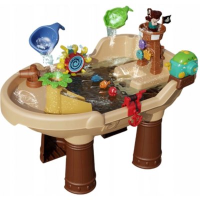 Woopie vodní stolek 2v1 pirátská loď XL s výrobníkem mýdlových bublinek – Hledejceny.cz